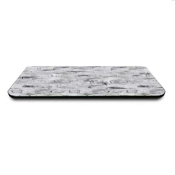 rectangle Rubber T-Mold edge indoor restaurant cafe bar hospitality table top